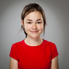 Portrait of young girl