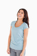 © WavebreakmediaMicro - Happy beautiful woman laughing while standing