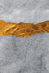 Wall Mural - Silver and gold background