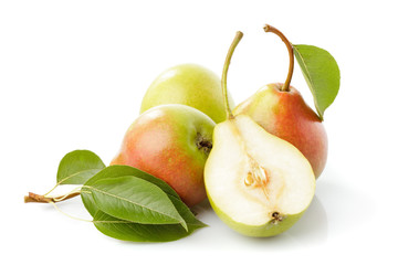 Wall Mural - Pears isolated