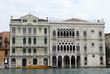 Italy, Venice The Ca Oro facade on the Grand Canal.
