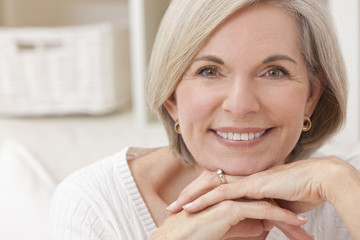 Portrait of Attractive Senior Woman