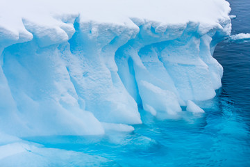 Canvas Print - Antarctic glacier