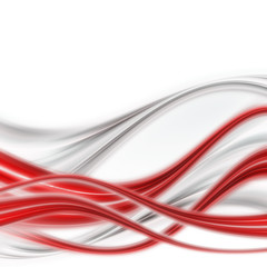 Poster - Abstract elegant wave background design with space for your text