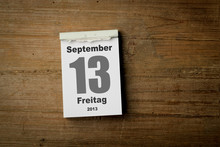 Freitag Der 13 September 2013
