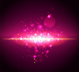 Poster - Abstract Background Vector