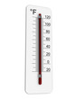 © D.R.3D - Thermometer indicates extreme high temperature