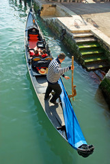 Wall Mural - Italy, Venice gondola