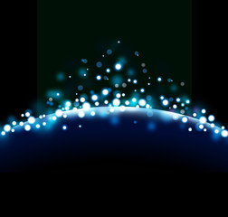 Poster - Abstract blue background