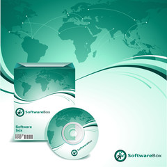 Fototapete - Software box