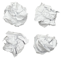 paper ball crumpled garbage frustration