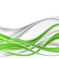 Fototapete - Abstract eco wave background design with space for your text