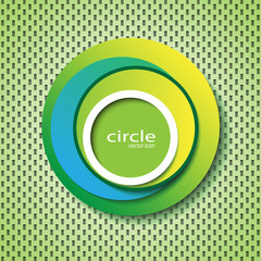 Wall Mural - circle abstract cover / logo