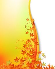 Wall Mural - Autumn background