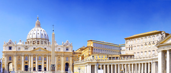 st. peter's basilica, vatican city. italy