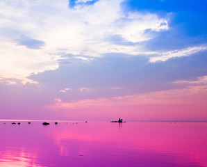 Canvas Print - Beach Beauty Cloudscape