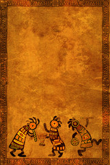 Wall Mural - African national patterns