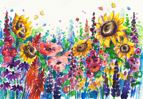 kolorowe-kwiaty-letnie-w-ogrodzie