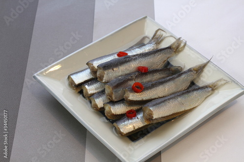 ままかりの酢漬け Stock Photo Adobe Stock