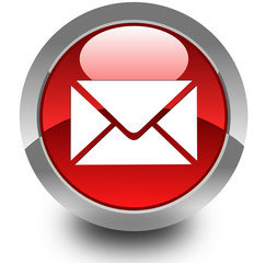 Sticker - E-mail glossy icon