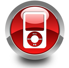 Sticker - Ipod glossy icon