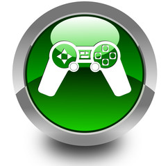 Canvas Print - Joypad glossy icon