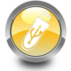 Poster - Pendrive glossy icon