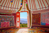 Fototapeta  - Kazakh nomads dwelling