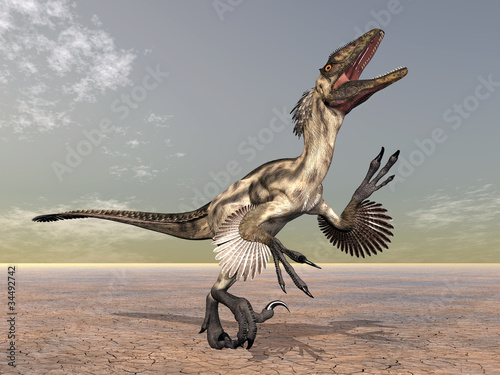 Fototapeta dla dzieci Deinonychus