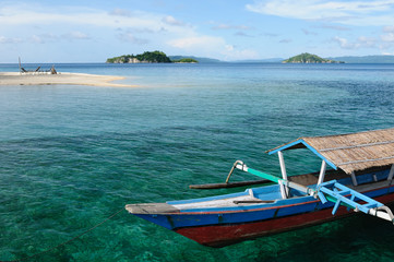 Wall Mural - Indonesia, Sulawesi. Togean islands