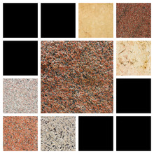 Collection Of Egyptian Granite And Marble.