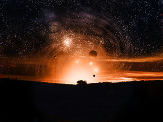 paysage espace