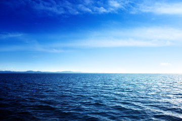 Wall Mural - caribbean sea and perfect sky