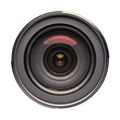 © ArtemSam - Front view on photo lens (isolated)