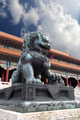 Fototapete - chinese imperial palace