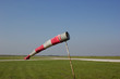 Old wind sack near runway