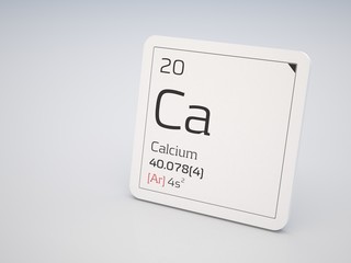Fototapete - Calcium - element of the periodic table