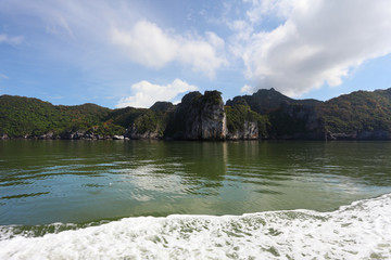 Wall Mural - Coastal waters of the Thai gulf