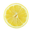 © Lukasz Pajor - Lemon slice isolated on white background.