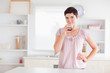 © WavebreakmediaMicro - Joyful woman drinking wine