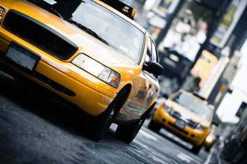 Fototapete - New York taxi