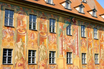 Canvas Print - Bamberg Rathaus Detail - Bamberg townhall detail 01