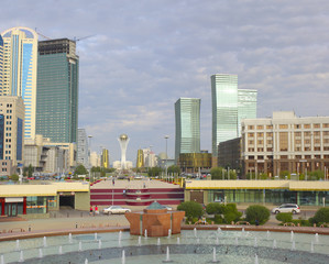 administrative and cultural center of Astana