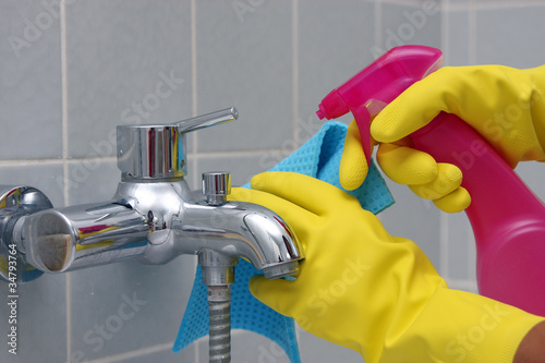 Badezimmer Putzen, badezimmer putzen - buy this stock photo and explore similar images, Design ideen