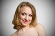 © SV Art - Portrait of a young beautifull blond girl with make-up in studio