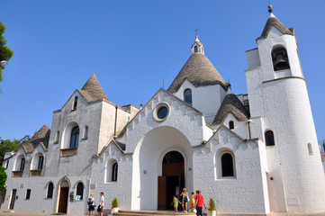 Wall Mural - Kirche in Alberobello