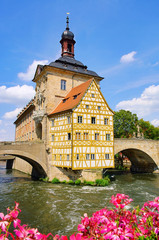 Canvas Print - Bamberg Rathaus - Bamberg townhall 02