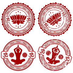 Poster - Collect Yoga stamps