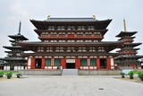 Fototapeta  - Opening to public of Yakushi temple