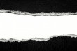 © Stillfx - Ripped black paper on white